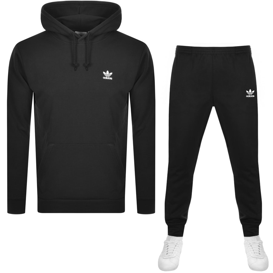 Alternative Image for Productadidas Originals Essential Tracksuit Black1